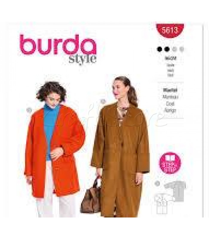 Burda πατρόν  Παλτό 5613
